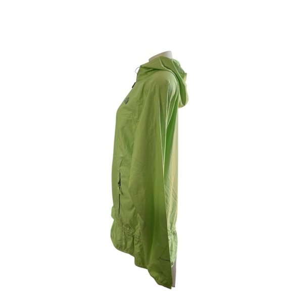 The North Face WindWall Lime Green Hoodie Jacket Women’s M - Picture 2 of 11
